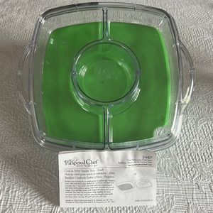 Pampered Chef Sectional Server.  New